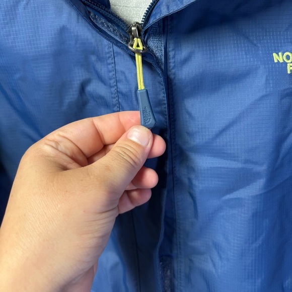 The North Face Shell Women's Blue and Green Zip Up Jacket Small - Picture 6 of 11